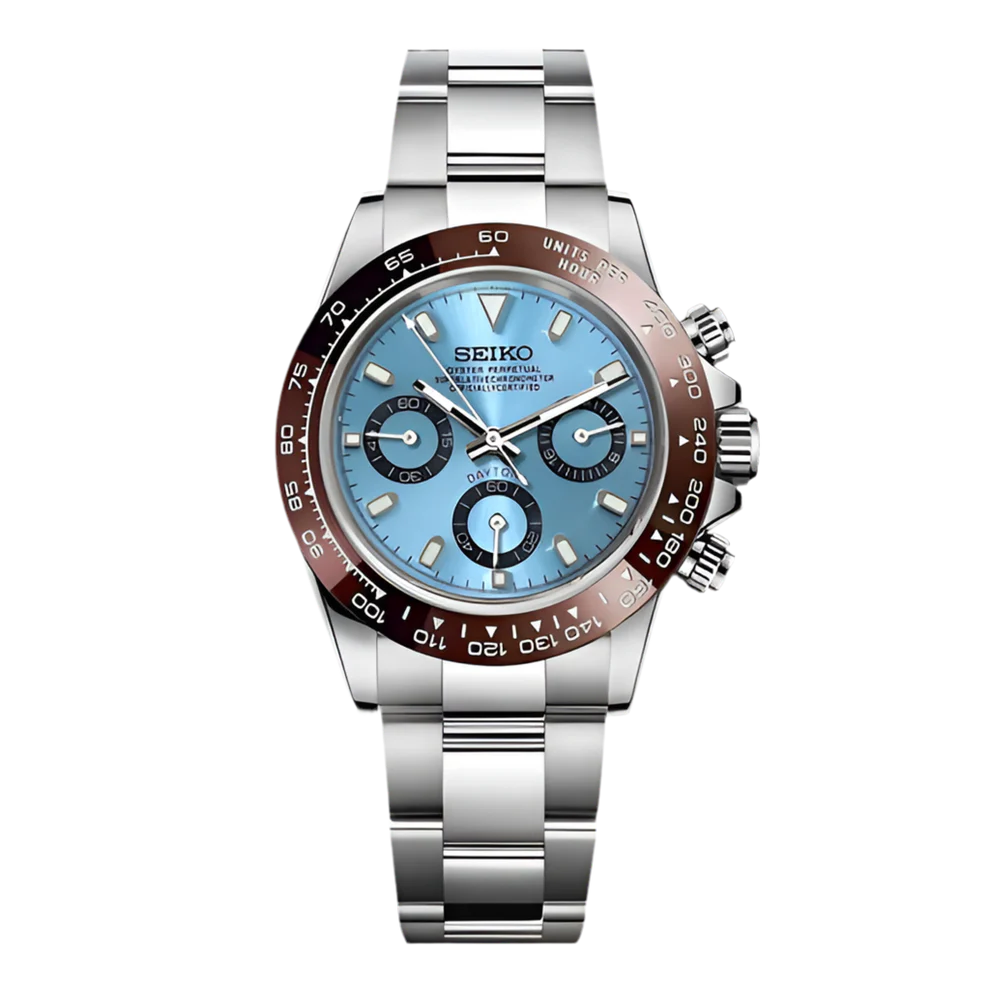 Daytona Mod Silver - Cosmograph BabyBlue