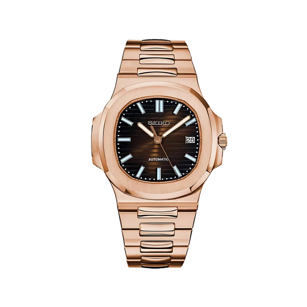 Nautilus Mod RoseGold-Brown