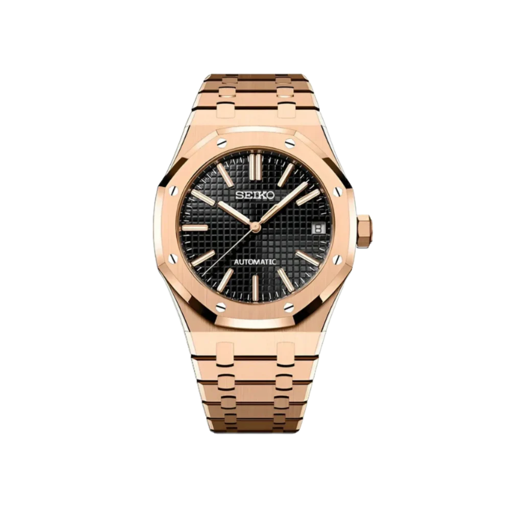 Seiko Oak RoseGold - Black