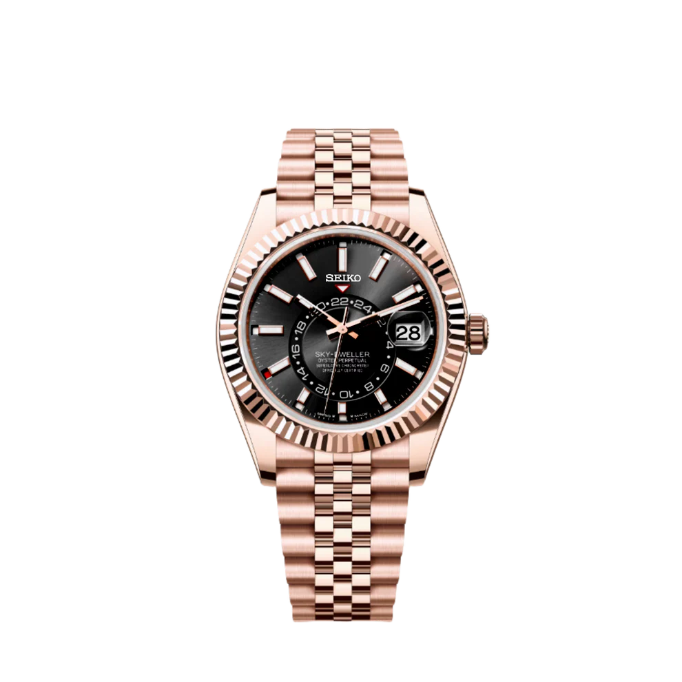 Seiko dweller RoseGold-Black