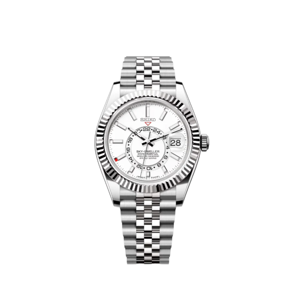 Seikodweller Silver-White