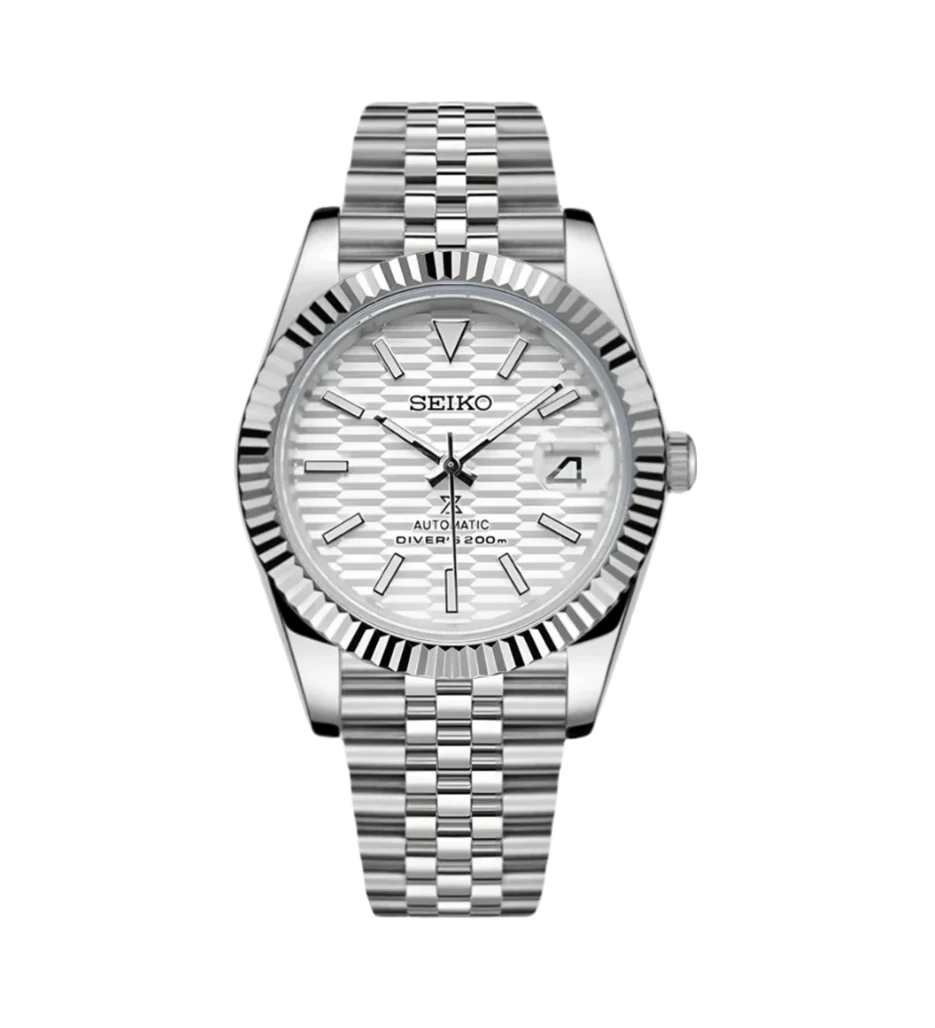 Seikojust Mod Silver-Motif White