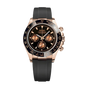 Daytona Mod RoseGold-Oysterflex Black