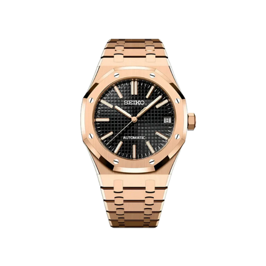 Seiko Oak RoseGold - Black