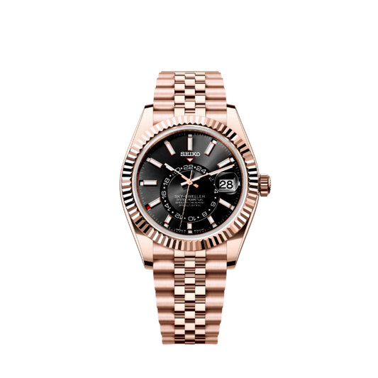 Seiko dweller RoseGold-Black