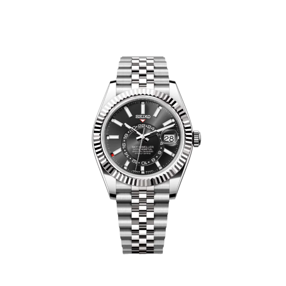 Seiko dweller Silver-Black