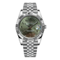 Seikojust Mod Silver-Olive Green Arabic